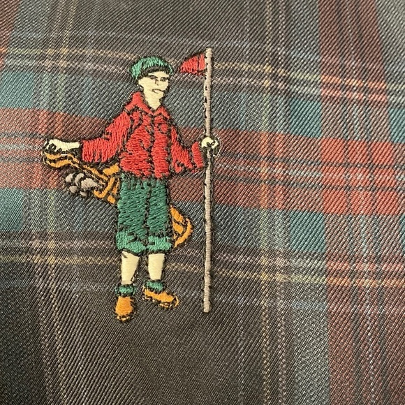 Men’s Plaid Forrester’s Outerwear Plaid Windbreaker/Rain Jacket Size Medium - Picture 2 of 9